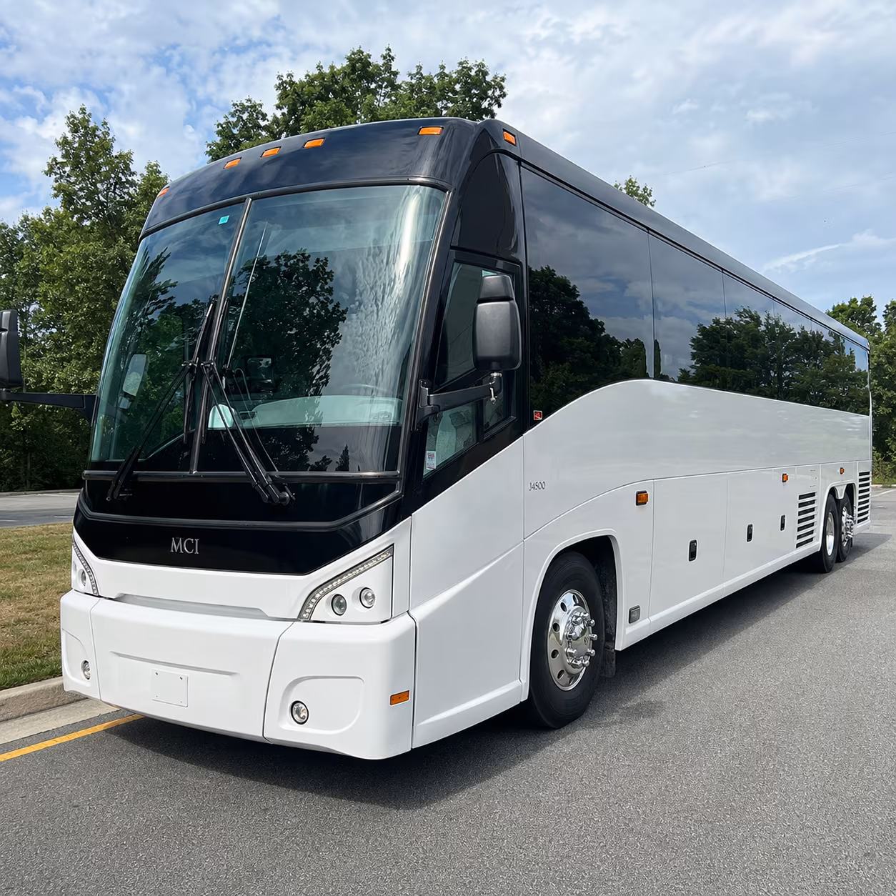 brockton 56 passenger charter bus