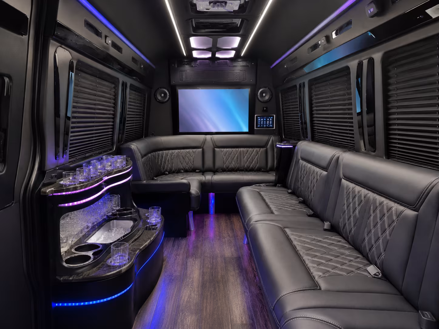 brockton sprinter limousine interior
