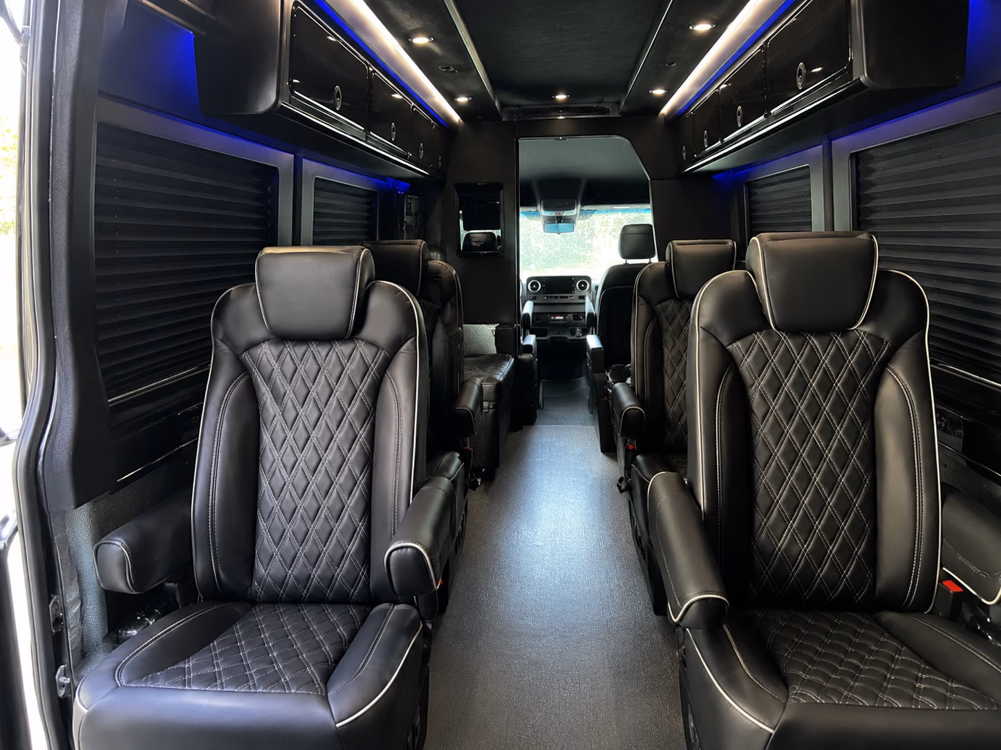 brockton sprinter van with driver interior