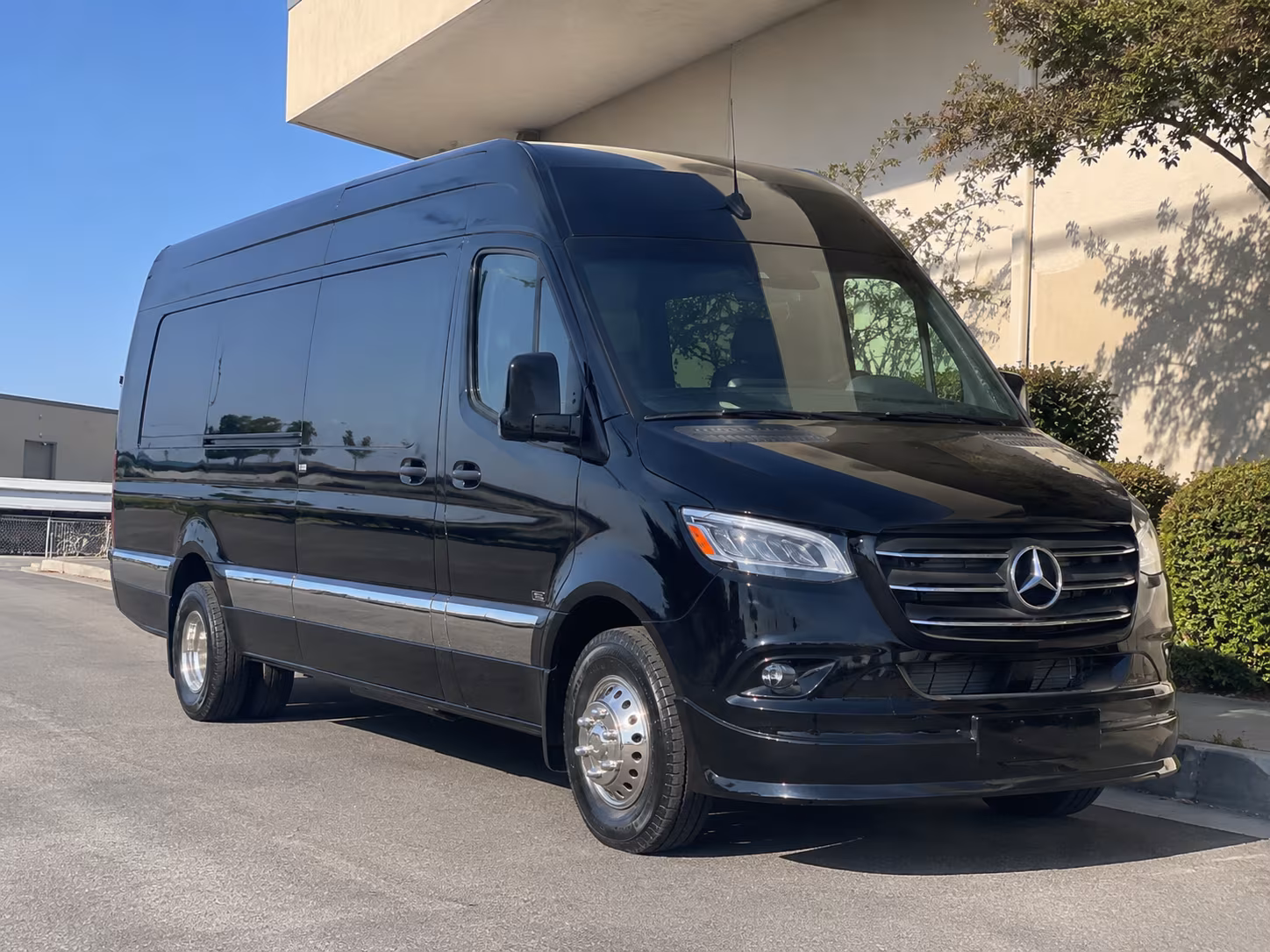 brockton sprinter van with driver