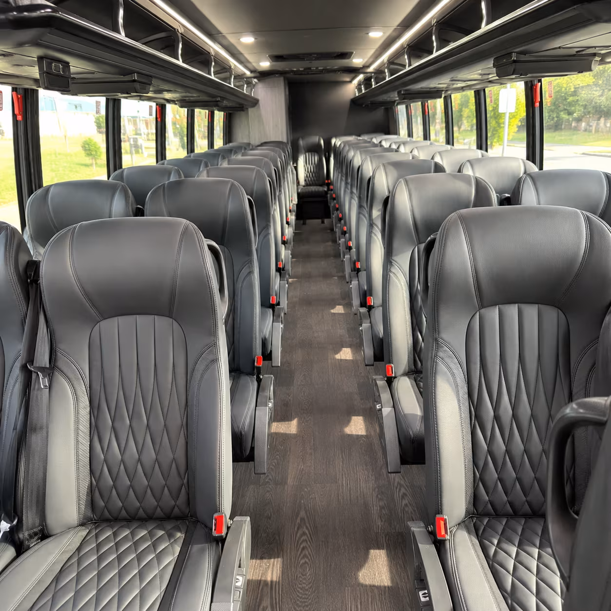 can i book a one way a round trip or a multi day package for a bus rental in brockton