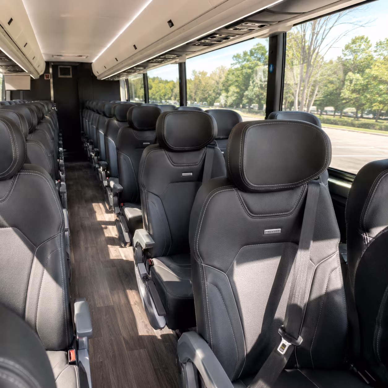charter buses for corporate events and offsite meetings near